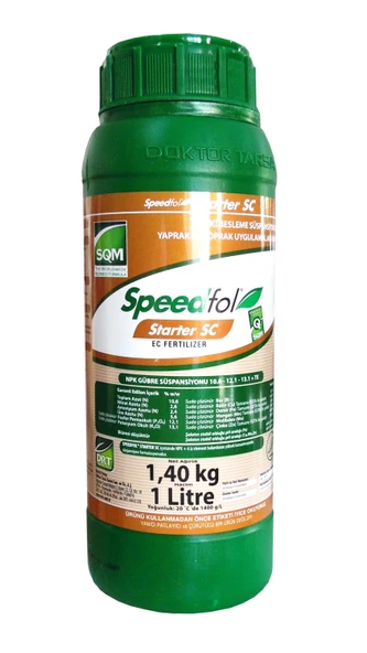 Dr Tarsa Speedfol Starter Sc Yaprak Gübresi 1L
