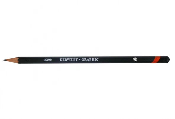 Derwent Graphic Pencil Dereceli Kalem 9B ürün görseli