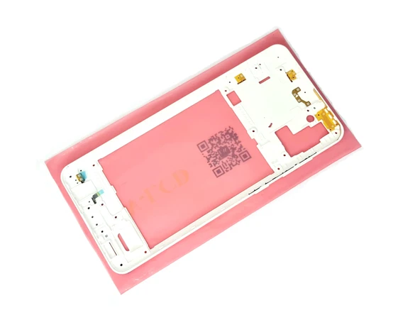 Samsung Galaxy A21S Uyumlu FULL KASA Arka Kapak Batarya Kapağı - BEYAZ - Resim 2