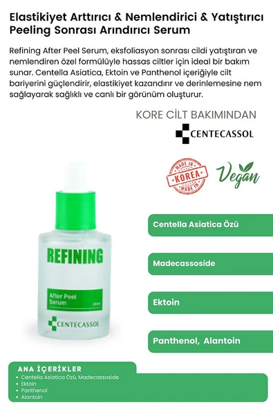 Yaşlanma Karşıtı & Yenileyici & Onarıcı & Yatıştırıcı Refining Peeling Bakım Seti - 3