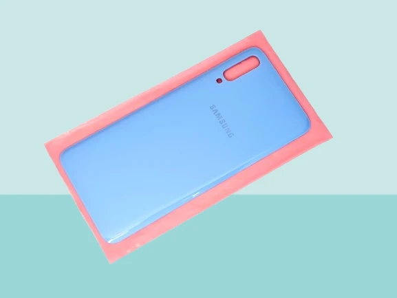 Samsung Galaxy A70 A 705 Uyumlu Arka Kapak Batarya Kapağı - MAVİ ürün görseli 1