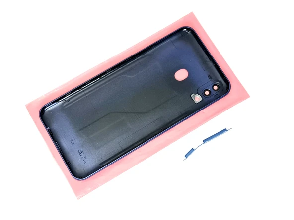 Samsung Galaxy M20 Uyumlu FULL KASA Arka Kapak Batarya Kapağı - MAVİ - Resim 2
