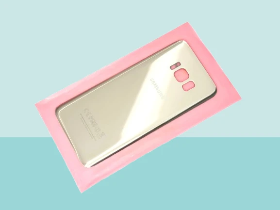 Samsung Galaxy S8 Uyumlu Arka Kapak Batarya Kapağı -  GRİ ürün görseli 1