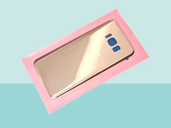 Samsung Galaxy S8 Uyumlu Arka Kapak Batarya Kapağı -  GOLD - 1