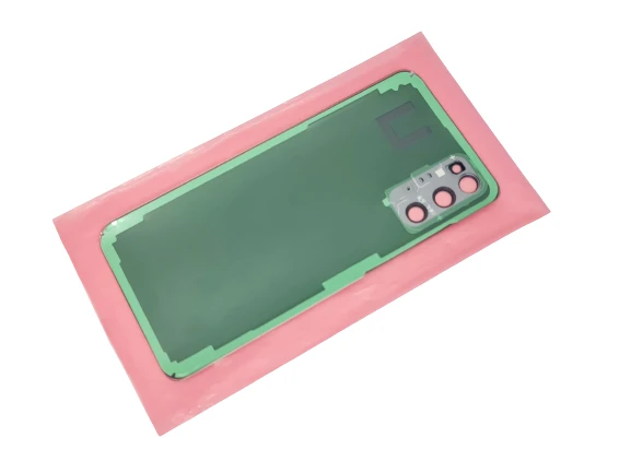 Samsung Galaxy S20 Uyumlu Arka Kapak Batarya Kapağı - BEYAZ - FULL LENSLİ - Resim 2