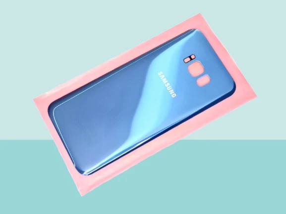 Samsung Galaxy S8 PLUS Uyumlu Arka Kapak Batarya Kapağı -  MAVİ ürün görseli 1