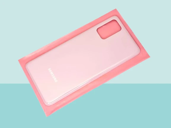 Samsung Galaxy S20 PLUS Uyumlu Arka Kapak Batarya Kapağı -  PEMBE