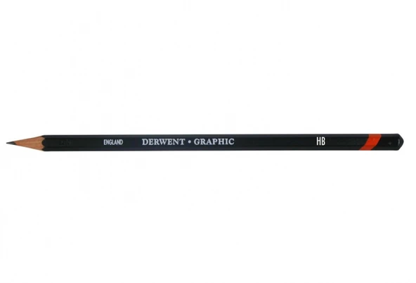 Derwent Graphic Pencil Dereceli Kalem HB ürün görseli 1
