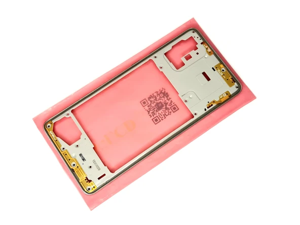 Samsung Galaxy A71 A715 Uyumlu FULL KASA Arka Kapak Batarya Kapağı - BEYAZ - Resim 3