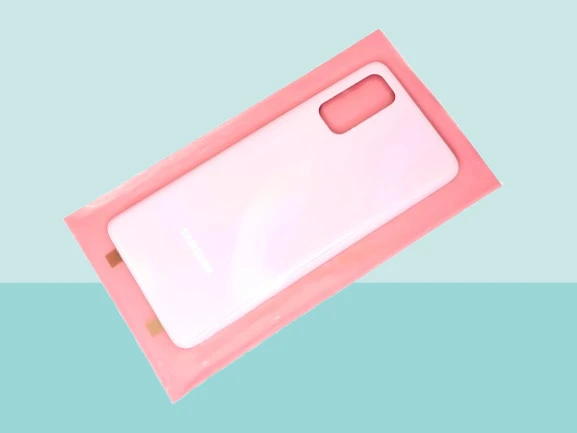 Samsung Galaxy S20 Uyumlu Arka Kapak Batarya Kapağı -  PEMBE - 1