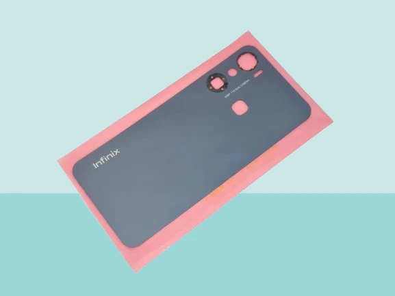 Infinix HOT 12 PRO Uyumlu Arka Kapak Batarya Kapağı - SİYAH ürün görseli 1