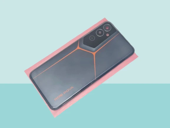 Tecno POVA NEO 2 Uyumlu FULL KASA Arka Kapak Batarya Kapağı - FÜME ürün görseli 1