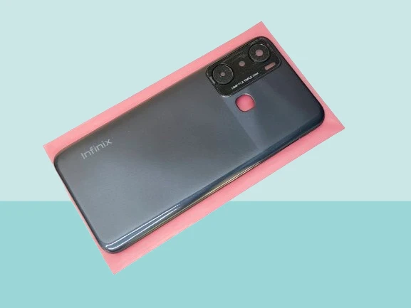 Infinix HOT 20İ Uyumlu FULL KASA Arka Kapak Batarya Kapağı - SİYAH ürün görseli