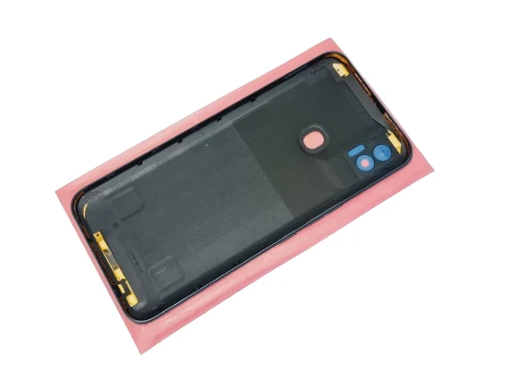 Tecno Spark 7T (KF6p) Uyumlu FULL KASA Arka Kapak Batarya Kapağı - SİYAH - Resim 2