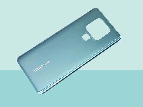 Tecno Camon 16 (CE7j) Uyumlu Arka Kapak Batarya Kapağı - MAVİ ürün görseli 1