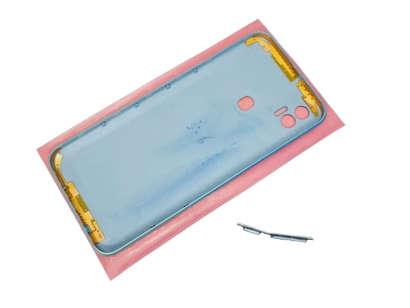Tecno Spark 7T (KF6p) Uyumlu FULL KASA Arka Kapak Batarya Kapağı - MAVİ - Resim 2