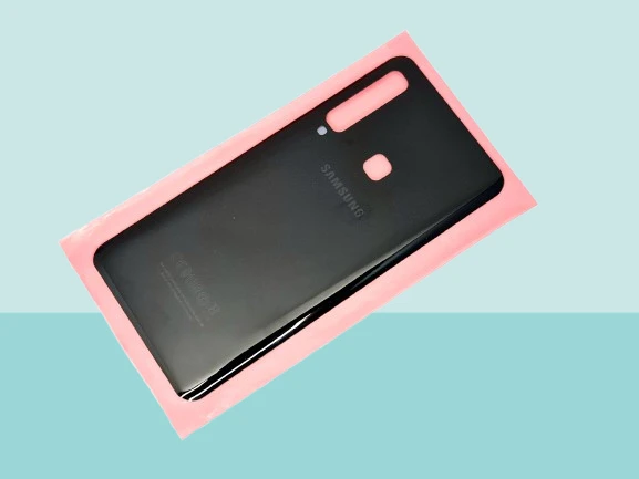 Samsung Galaxy A9 A920 2018 Uyumlu Arka Kapak Batarya Kapağı - SİYAH ürün görseli 1