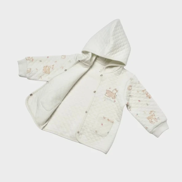 Lenaca Little Deer Bebek Hırka Mint - 2