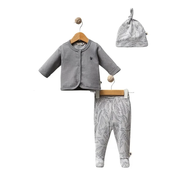 Lenaca Little Frog 5 Parça Hastane Çıkışı Grey - 2