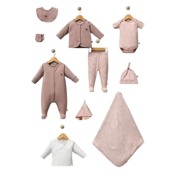 Lenaca Tropical Cutie 10 Parça Hastane Çıkışı Pink