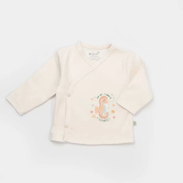 Lenaca Save The Seahorse 5'li Hastane Çıkış Seti  Bej-mint - 3