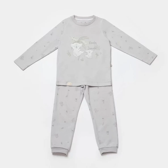 Lenaca Koala Jumper Pijama Takım  Gri