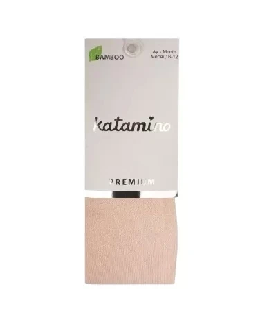 Lenaca Bebek Bambu Külotlu Çorap  Pudra
