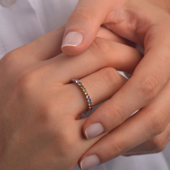 Safir Taşlı Yüzük ürün görseli