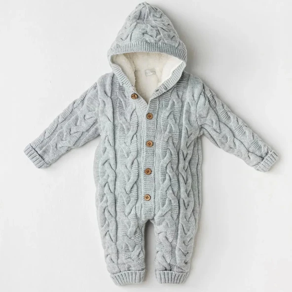 Lenaca Knitwear Triko Bebe Kozmonot Grey Melange