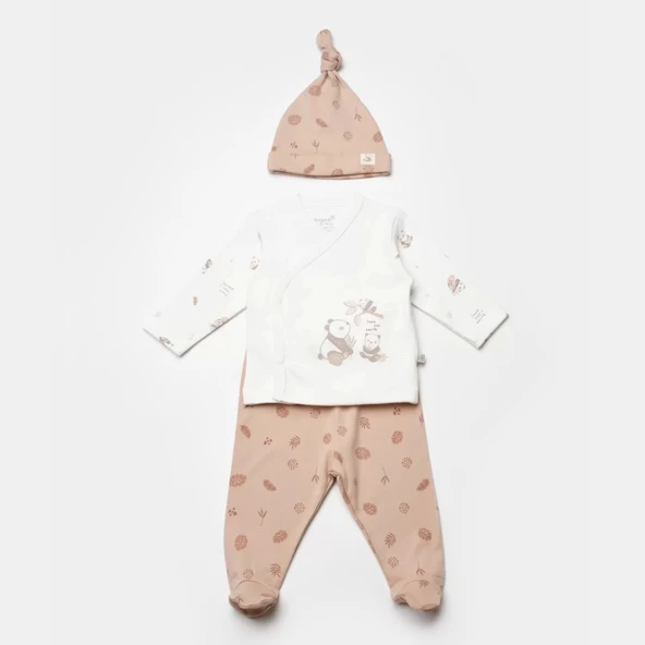 Lenaca Love Our Earth 3 Parça Set  Mocha