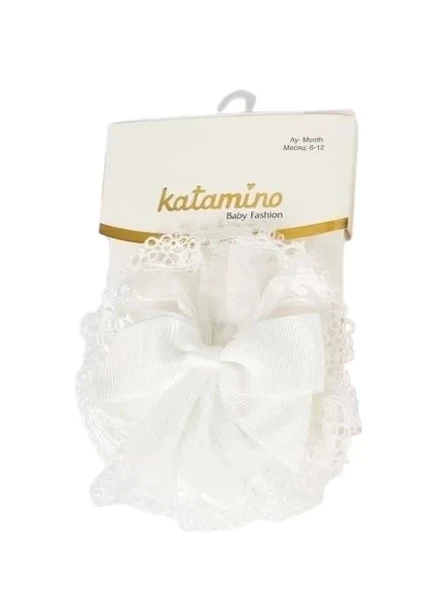 Lenaca Kurdele Popo Aks. Kız Bebek Külotlu Çorap - Resim 3