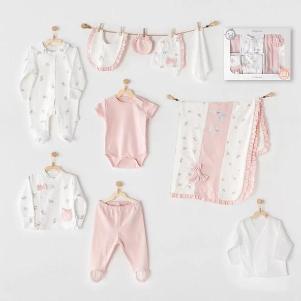 Lenaca Fairy 10 Parça Hastane Çıkışı Pink