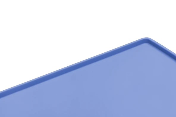 Beeztees Mama Su Kabı Servisi, Silikon, Kaymaz, Mavi, 40x30cm - Resim 2