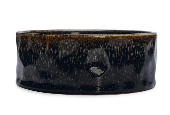 Beeztees DBL Köpek Mama Su Kabı, Seramik, Siyah, 16cm, 800ml - Resim 2