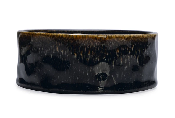 Beeztees DBL Köpek Mama Su Kabı, Seramik, Siyah, 13,5cm, 500ml - Resim 2