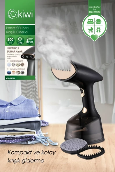 Kiwi KSI-670 1500 W Buharlı Kırışık Giderici