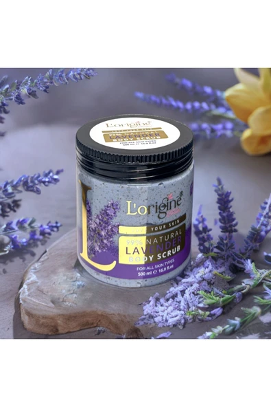 LORİGİNE DE LA BEAUTE Vücut Bakım Seti ( Vücut Peeling & Duş Jeli & Vücut Parfüm ) Lavanta Özlü 3ü 1arada - 4