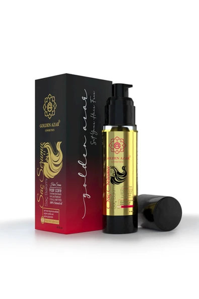 GOLDEN AZAR Bitkilsel Doğal Yağlar Ile Üretilen Saç Bakım Yağı Saç Serumu 50ml - 5