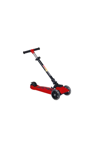 ÇEKİRDEK ZEKA WİNKY SCOOTER KIRMIZI 3 Tekerli Işıklı Katlana Bilir Scooter - 4