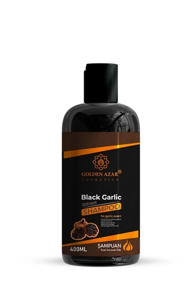 GOLDEN AZAR Siyah Sarmısak Şampuanı 400ml Kokusuz Formül