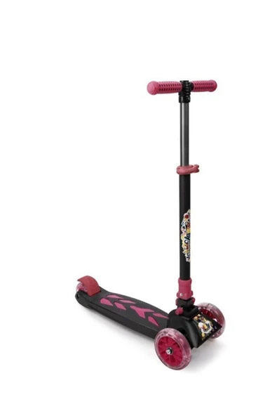ÇEKİRDEK ZEKA WİNKY SCOOTER PEMBE Işıklı 3 Tekerli Katlanabilir - 2