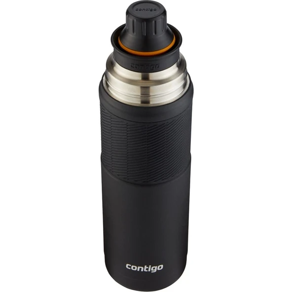 Contigo Thermal Bardaklı Çelik Termos 740ML Siyah - 4