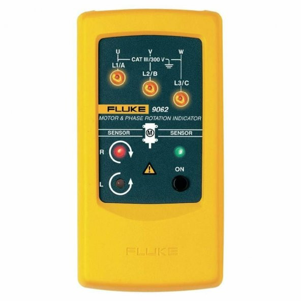 FLUKE 9062 MOTOR DÖNÜŞ VE FAZ SIRASI GÖSTERGESİ