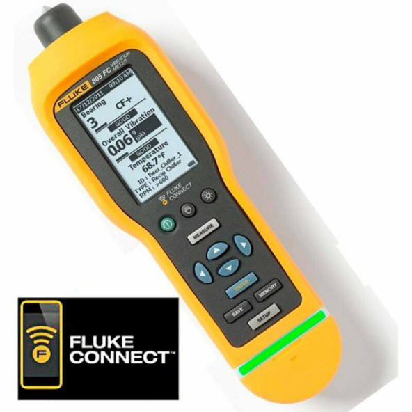 FLUKE 805FC TİTREŞİM ÖLÇER