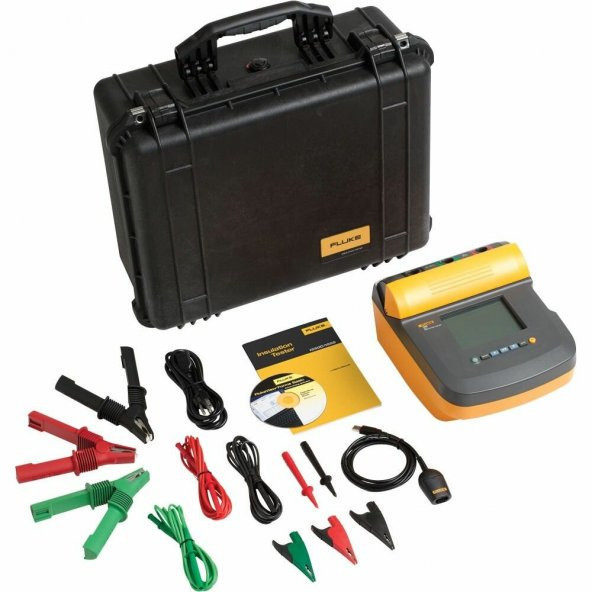 FLUKE 1555 FC KİT İZOLASYON DİRENCİ TEST CİHAZI KİTİ