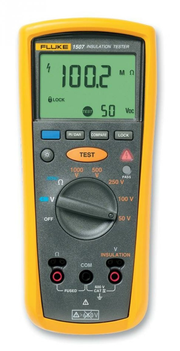 FLUKE 1507 İZOLASYON DİRENCİ TEST CİHAZI