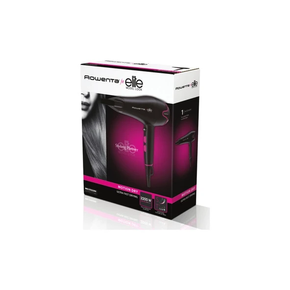 Rowenta CV5712 Motion Dry Saç Kurutma Makinesi 2200 W - 9100034371 - Resim 3