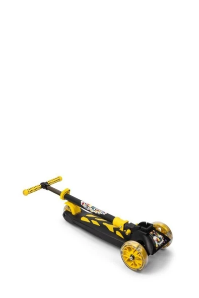 ÇEKİRDEK ZEKA WİNKY SCOOTER TURUNCU Katlanabilir Scooter 3 Tekerli Işıklı Kutulu Scooter - 4