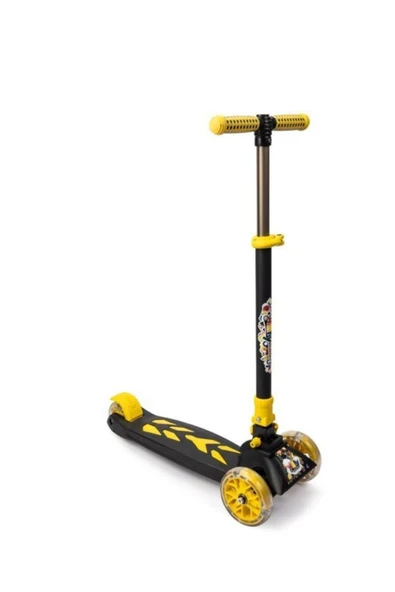 ÇEKİRDEK ZEKA WİNKY SCOOTER TURUNCU Katlanabilir Scooter 3 Tekerli Işıklı Kutulu Scooter - 3