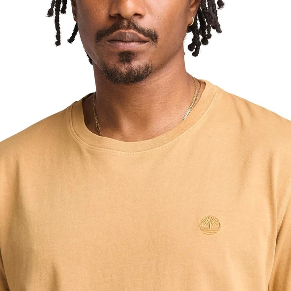 Timberland DUNSTAN RIVER Garment Dye T Erkek Tişört TB0A5YAYEH31 - Resim 5